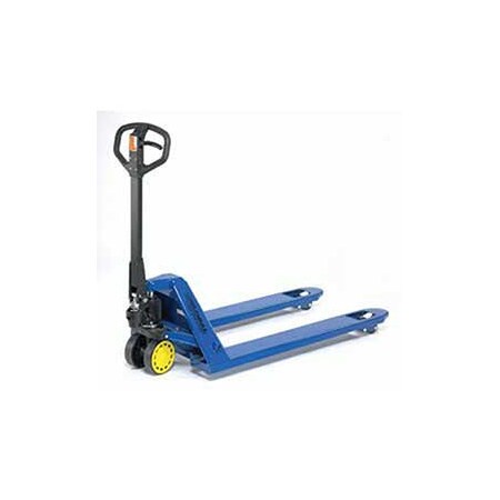 Global Industrial Ergo Pallet Jack Truck, 27 x 48, 5500 Lb. Capacity 168119